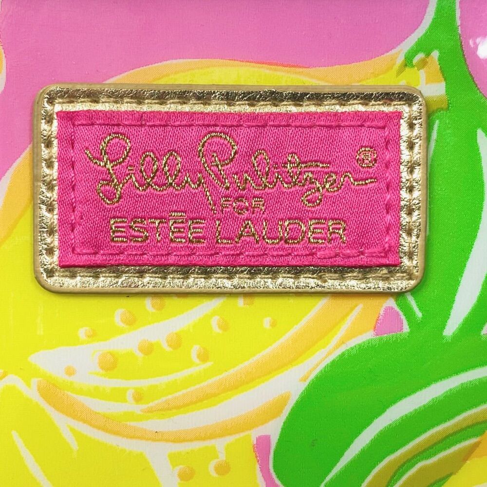 Lilly Pulitzer x Estee Lauder Cosmetics Bag - 9.5” x 5” x 2.5” - Picture 2 of 7